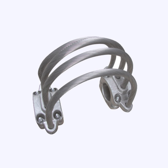 MGGD WP telescopic clamp for tubular busbar